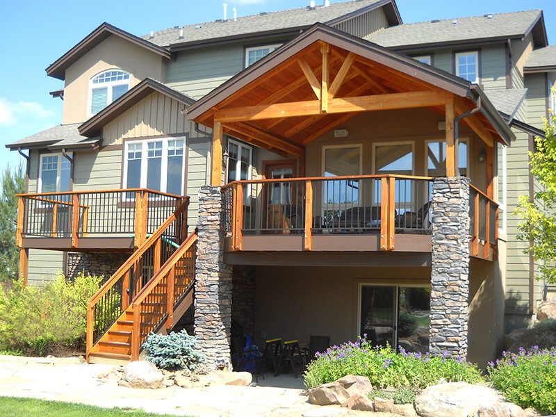 raised deck